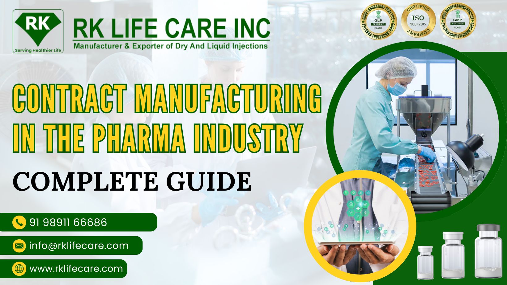 Contract Manufacturing in the Pharma Industry – Complete Guide